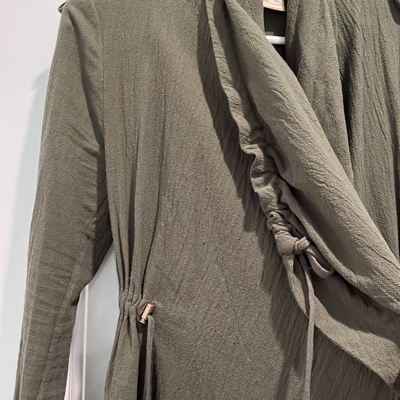 Lightweight linen blend jacket - Picture 6 of 8